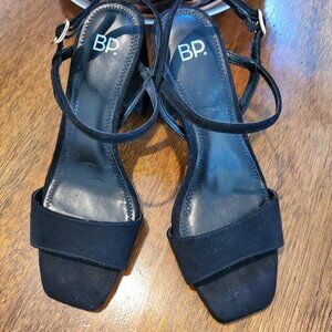 Black Strappy Heels